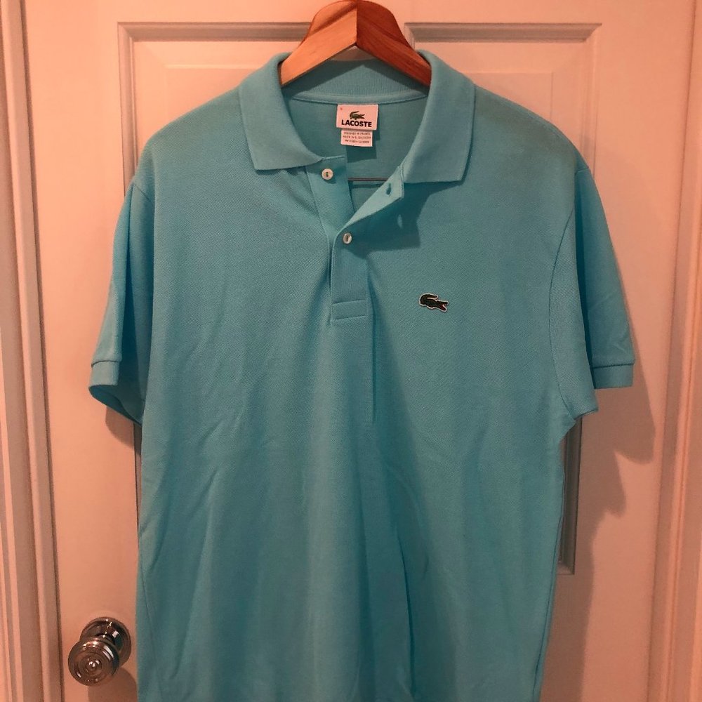 Light Blue Lacoste Polo